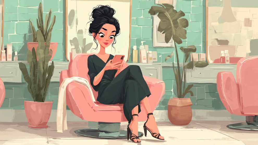 Социальные сети и салон красоты